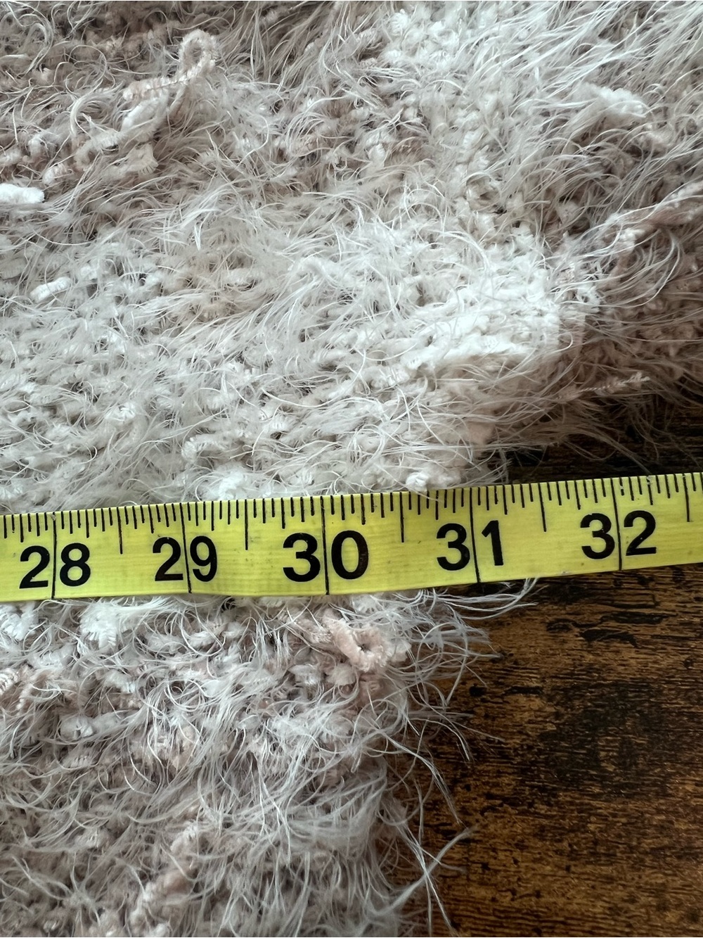 Altar’d State Eyelash Stripe Cropped Sweater Medium Cozy Boho Soft Knit Pullover - Picture 7 of 11